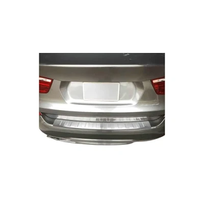 Abbildung von OMAC Ladekantenschutz Stoßstangenschutz kompatibel mit VW Golf 2012 2021 Edelstahl Gebürstet