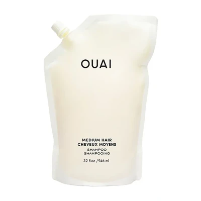 Abbildung von Ouai Medium HAIR Shampoo Refill Shampoo, Damen, Größe: 946 ml,