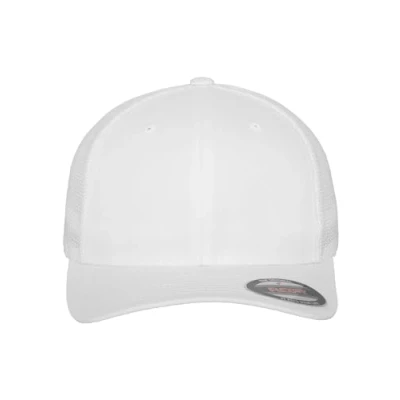 Abbildung von Flexfit Unisex Čepice Mesh Trucker Baseballkappe, Weiß, Einheitsgröße EU
