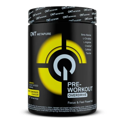 Abbildung von QNT Pre Workout Overdrive (30 Serv) Sweet Lemonade