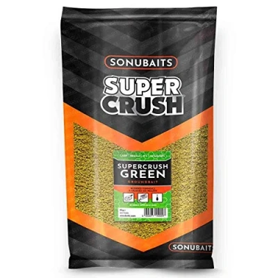 Abbildung von Sonubaits Supercrush Green Groundbait (2kg) Grundfutter