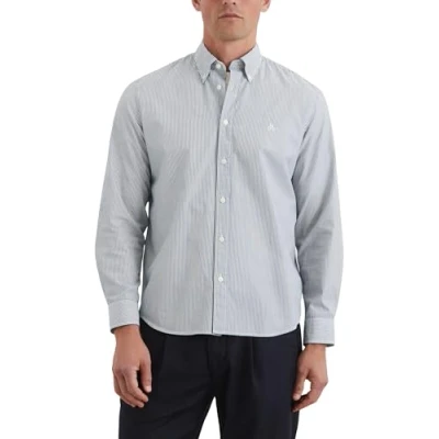 Abbildung von Marc O&#039;Polo Regular Hemd, Herren, Größe: Large, Multi blue