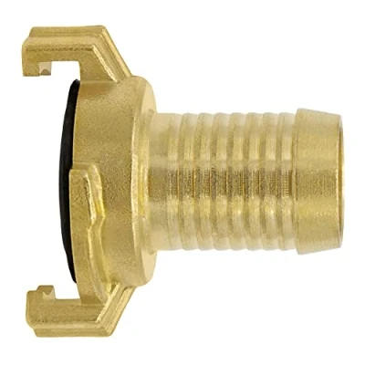 Abbildung von VARIOSAN Schnellkupplung Schlauchstück 12173, 1&quot; Tülle, Messing blank, System Geka