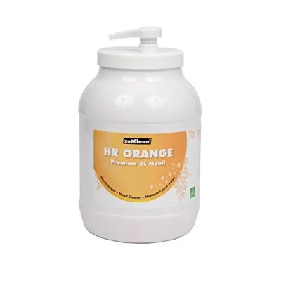 Abbildung von ZVG Handreiniger Handwaschpaste KFZ Industrie Orange Premium 3L 3 Liter