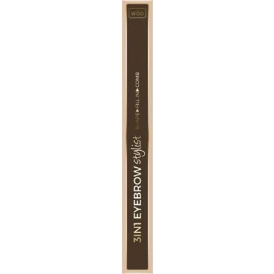 Abbildung von Wibo 3In1 Eyebrow Stylist Dark Nr 2