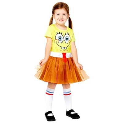 Abbildung von SpongeBob Quadratisches Kleid