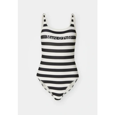Abbildung von Marc O&#039;Polo Classic Badeanzug, Damen, Größe: Small, Black/cream