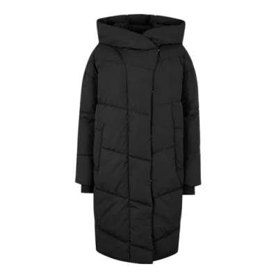 Abbildung von Noisy May Nmnew Tally LONG Wintermantel, Damen, Größe: XL, Black