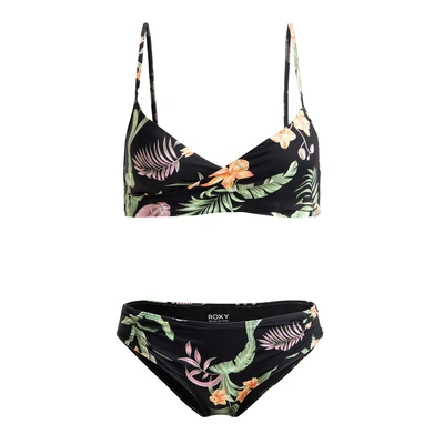 Abbildung von Roxy Beach Classics Wrap Brat zweiteiliges Outfit Frau