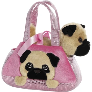 Abbildung von Aurora World 32841 Fancy Pal Peek A Boo Mops, Bunt