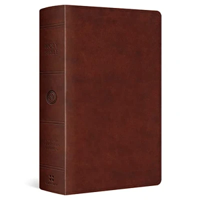 Abbildung von Large Print Personal Size Bible ESV: English Standard Version, Chestnut, Trutone,