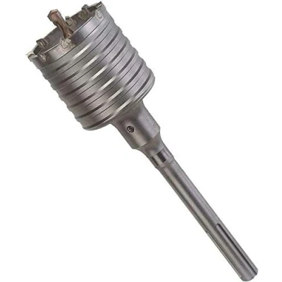 Abbildung von Bohrkrone Dosenbohrer SDS MAX 30 160 mm Durchmesser komplett für Bohrhammer 150 (16 Schneiden) 600