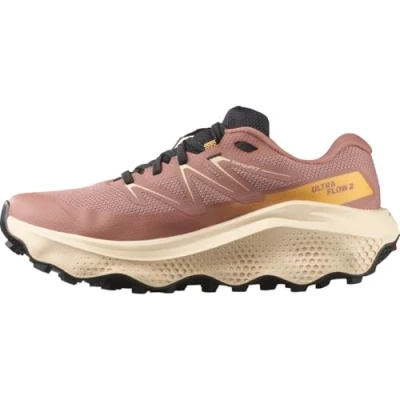 Abbildung von Salomon Damen Ultra Flow 2 Gore TEX, vielseitige Trailrunning Schuhe für Komfort, ideal Wanderungen und bei Outdoor Abenteuern, Dunkelblau, 42 ⅔
