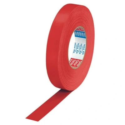 Abbildung von tesa Gewebebänder 25 mm x 50 m rot
