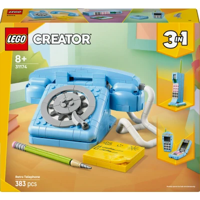 Abbildung von 31174 Creator 3 in 1 Retro Telefon, Konstruktionsspielzeug