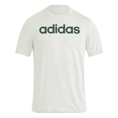 Abbildung von adidas Sportswear Essentials Single Linear LOGO Tshirt print, Herren, Größe: Small, Linen green