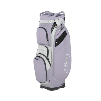 Abbildung von Callaway Golf ORG 14 Cartbag 2025 Silver/Orchid Petal