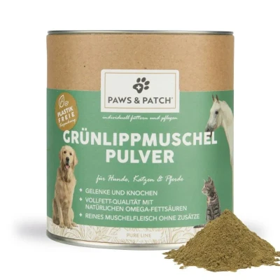 Abbildung von Paws &amp; Patch GRÜNLIPPMUSCHEL Pulver 250g