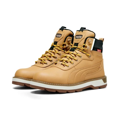Abbildung von Puma Desierto V3 Puretex Unisex Sneaker high, Größe: 41, Taffy/black Hochwertiges lederimitat