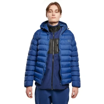 Abbildung von Urban Classics Basic Bubble Winterjacke, Herren, Größe: Small, Spaceblue