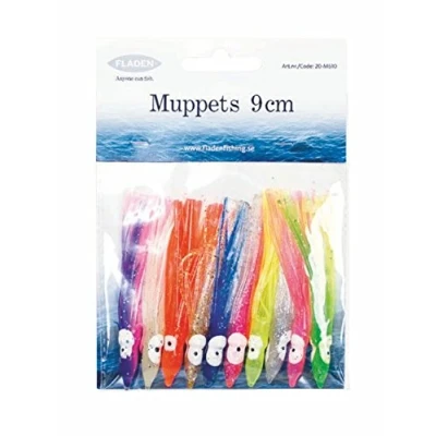 Abbildung von Fladen Octopus Muppets 9cm 10St. assorted