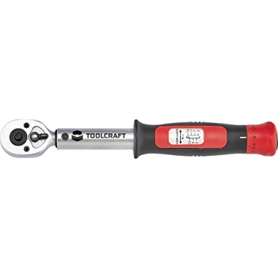 Abbildung von Toolcraft 1525064 Drehmomentschlüssel 1/4 (6.3 mm) 3 15 Nm