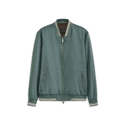 Abbildung von bugatti Collegejacke &quot;Regular Fit&quot;, wasserabweisend trotz leicht perforiertem Oberstoff