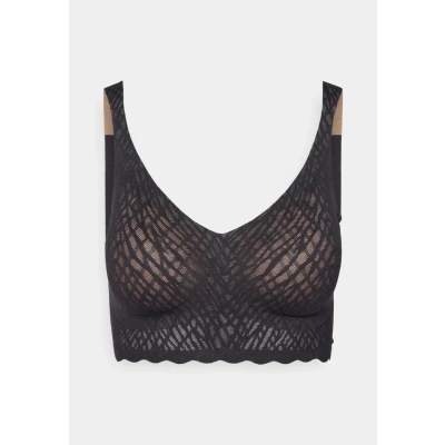 Abbildung von sloggi Bustier &quot;ZERO Feel Bliss Bralette&quot;, nahtlos mit Spitzenoptik