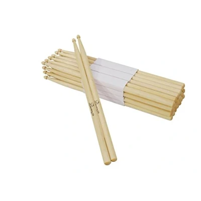 Abbildung von DIMAVERY DDS 2B Drumsticks, Ahorn 1 Paar hochwertige Drumsticks