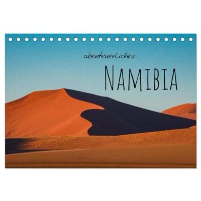 Abbildung von Abenteuerliches Namibia (Tischkalender 2025 DIN A5 quer), CALVENDO Monatskalender