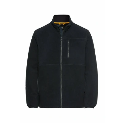 Abbildung von camel active MIT Stehkragen Fleecejacke, Herren, Größe: XL, Dark navy