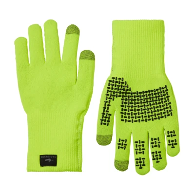 Abbildung von SEALSKINZ Fahrrad Handschuhe Anmer. neongelb