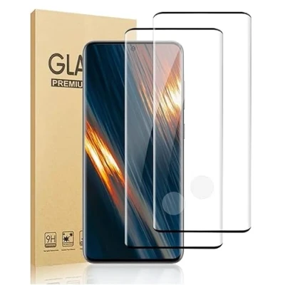Abbildung von [2 Stück] Für Samsung Galaxy S21 Panzerfolie Schutzglas Verbundglas Display 3D Volle Bedeckung Runde Kante Displayschutz Anti Blasen Kratzen