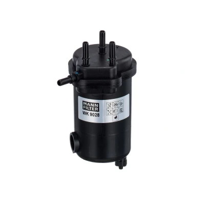 Abbildung von MANN FILTER WK 9028 z Kraftstofffilter mit Dichtung RENAULT: Kangoo I Rapid, II Express, / Grand Kangoo, NISSAN: NV200 Kasten Kombi