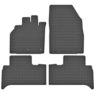 Abbildung von Gummimatten Gummi Fußmatten Satz für Renault Scenic II (2003 2009) / III (2009 2016) Passgenau