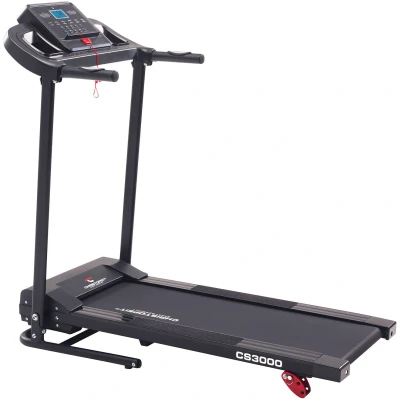 Abbildung von Christopeit Sport Laufband &quot;CS 3000&quot;, mit integrierten Handpulssensoren und Soft Drop Klappsystem