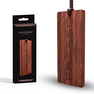 Abbildung von Fresso luxuriöser Auto Duft, Lufterfrischer, Autoparfum (Dark Delight)