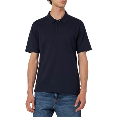 Abbildung von JACK &amp; JONES Herren Jprblareed Ss Polo Poloshirt, Night Sky, L