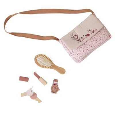 Abbildung von Handtasche Marienk&auml;fer Design mit Beautyset
