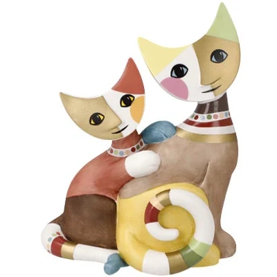 Abbildung von Goebel Dekofigur &quot;Rosina Wachtmeister Katzen Noemi e Taddeo&quot;, Sammelfigur