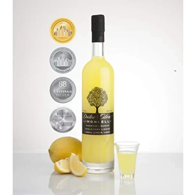 Abbildung von Limoncello Likör 700ml Dolce Cilento Italienischer Zitronenlikör (4 Medaillen)