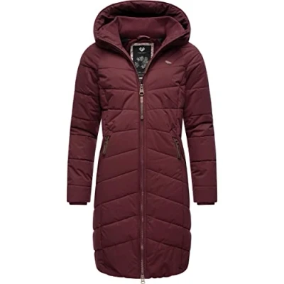 Abbildung von Ragwear Dizzie Wintermantel, Damen, Größe: Small, Wine red