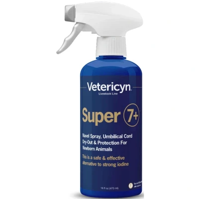 Abbildung von Vetericyn Super 7+ Naveldip &quot;Pflege der Nabelschnur&quot;, 3785 ml, Geeignet für Schweine