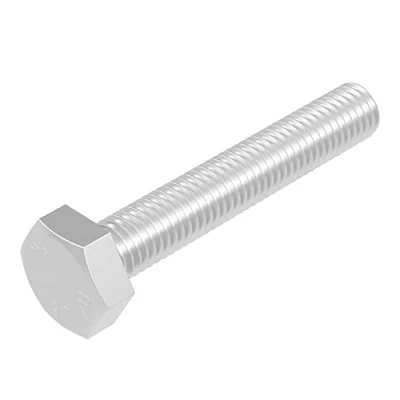 Abbildung von SECCARO Sechskantschraube M6 x 35 mm, Edelstahl V2A VA A2, DIN 933 / ISO 4017, Außensechskant, 20 Stück