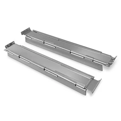 Abbildung von DIGITUS USV Montage Kit für 19&quot; Netzwerk &amp; Serverschränke von kompatibel mit OnLine Anlagen 468,5 bis 1000 mm Tiefe Silber