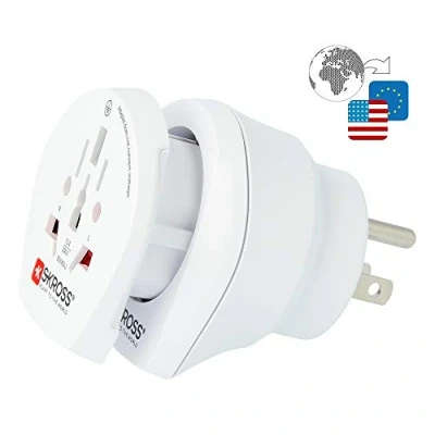 Abbildung von Skross Reiseadapter Combo. World to USA White