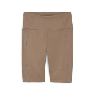 Abbildung von Puma Studio Ultrabare Short Tights, Damen, Größe: Medium, Totally taupe