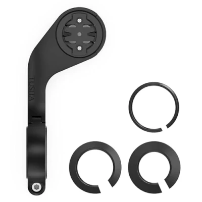Abbildung von TUSITA Flush Out Front Halterung Kompatibel mit Garmin Edge GPS Fahrradcomputer, Passend für 22.2mm 25.4mm 31.8mm Lenker