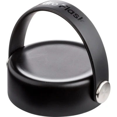 Abbildung von Hydro Flask Wide Mouth Flex Cap Black Zubehör für Wasserflaschen