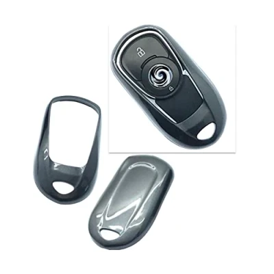 Abbildung von Nordecco Hartschalen Schlüsselanhänger, glänzend, kompatibel mit Opel Insignia MK 2 2017 2018 B Mark Smart Grau